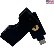 Yubikey Protector Flip Case Keychain Holder 5 NFC / 5C NFC Black, 5C NFC