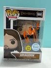 Funko Pop! THE LORD OF THE RINGS - ARAGORN #1444 SIGNED COA AUTHENTICATED