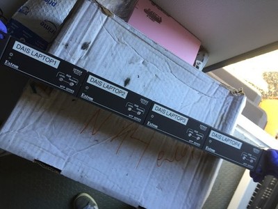 Lot of 4 Extron MTP RL 15HD A Twisted Pair Transmitter and Receiver for VGA