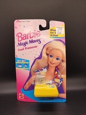 Vtg 1995 Barbie Magic Moves Food Processor Mattel Accessory Mint Works Retro