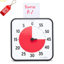 8in Visual Timer 60min Countdown Clock Magnetic Dry Erase Kids Study Tool US