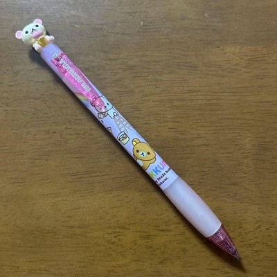 San-X Korilakkuma Druckbleistift Glitzer Rosa Sammlerstück Niedlich Schreibwaren