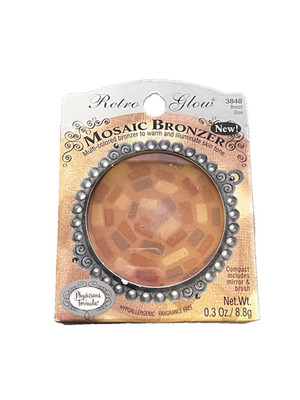 Physicians Formula Retro Glow Mosaic Bronzer - 3848 Bronze Glow w/Mirror & Brush