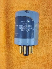 Vintage Ampex 4580200-02 Matching Input Transformer Octal Tested 440 AS IS