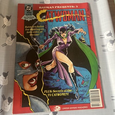 Batman Presents:3 Catwoman London Editions Comic Summer 1991 (Gerry Conway)