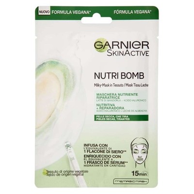 Garnier Skin Active Nutri Bomb Stoffmaske pflegt und repariert