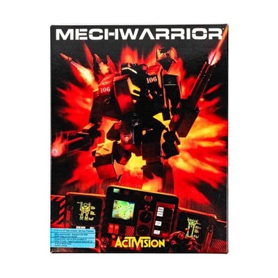 Activision Computer Game MechWarrior VG+/EX