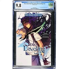 SOLO LEVELING #1 CGC 9.8 1ST APP APPEARANCE JINWOO SUN FREE COMIC BOOK DAY FCBD
