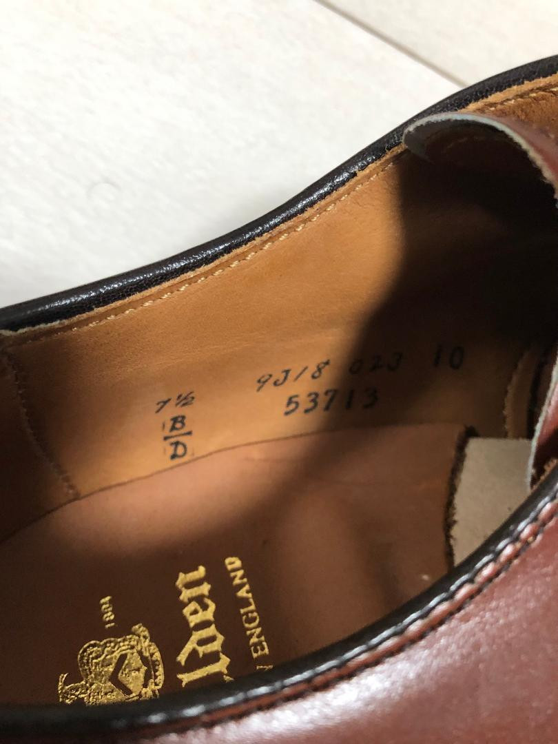 Alden Military Spec Plain Toe Shoes 53713 Men's Size 7.5 US Alden Military Spec Plain Toe Shoes 53713 Men's Size 7.5 US