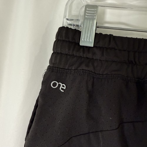 Barco One Scrub Pants Women's Medium Petite Black Jogger Drawstring Elastic Wais - Picture 10 of 10