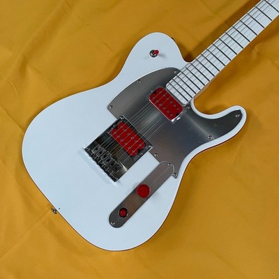 John 5 Ghost Style TL Electric Guitar Red Kill Switch HH Pickup Solid Body