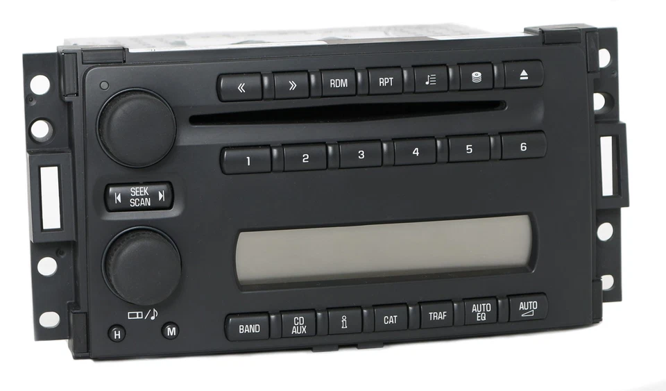 Chevy Uplander Saturn 2005-2007 relé radio AM FM reproductor de CD 6 discos mp3 15209241 Foto 3 de 4