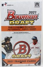 2021 BOWMAN DRAFT BASEBALL SUPER JUMBO 6 BOX CASE