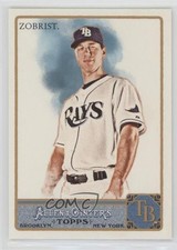 2011 Topps Allen & Ginter's Factory Set Glossy 814/999 Ben Zobrist #233 2k3