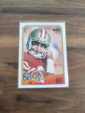 1988 Topps Jerry Rice All Pro Football Trading Card