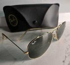 Ray-Ban B L L.0.205 Aviator 58mm USA Gold G15 BL Vintage Pre-1999 WPAS