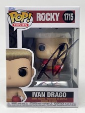 Dolph Lundgren Signed Rocky Ivan Drago Funko Pop #1715 Autograph Beckett COA