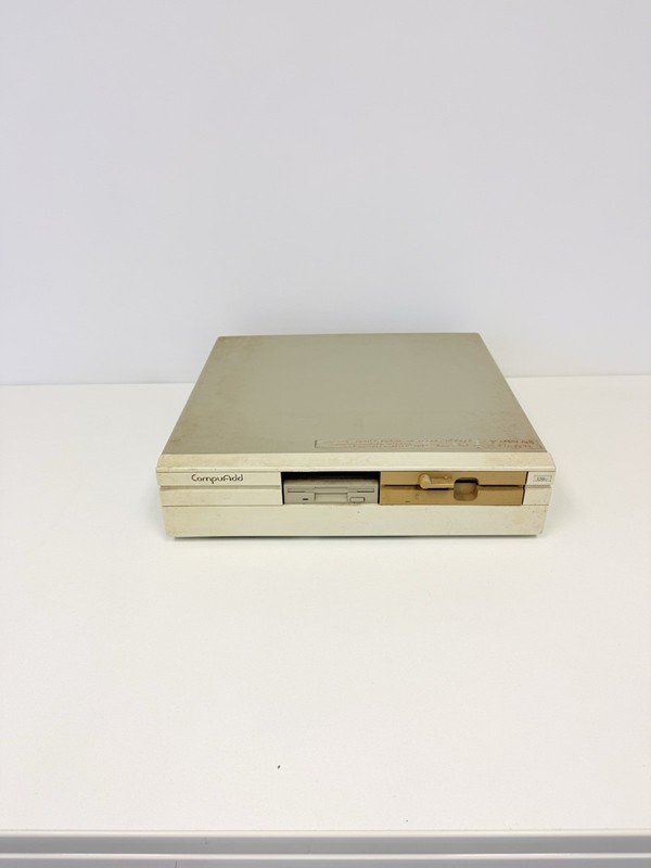 Vintage 1989 CompuAdd 320C Intel 80286 PC Computer - Powers On