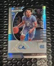 2020-21 Panini Prizm Draft Picks Prospect Autographs Silver Cole Anthony RC