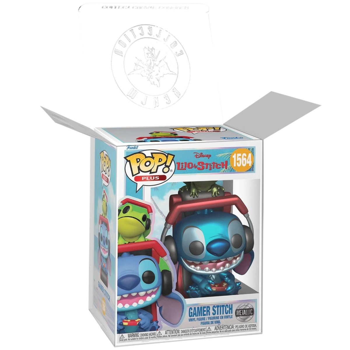 Funko Pop! Lilo & Stitch Gamer Stitch Metallic #1564 Vinyl