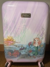 Disney Animators Collection The Little Mermaid Ariel Rolling Suitcase Luggage