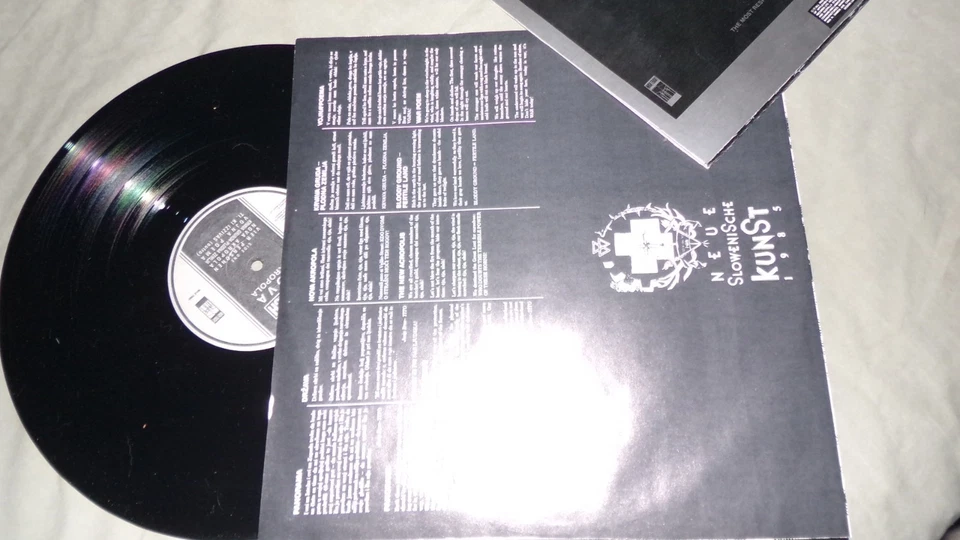 LAIBACH Nova Akropola LP vinyl Wax Trax Records WAX 7080 original US 1985 EX-NM - Image 3 of 4