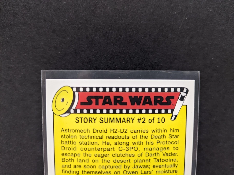 2015 Topps Star Wars JTTFA Gold Starfield /50 #22 The Princes And The Plans  - Image 3 of 4