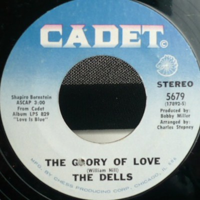The Dells - A Whiter Shade Of Pale (7'', Single)