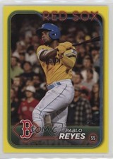 2024 Topps Series 2 Yellow Pablo Reyes #594 6a6