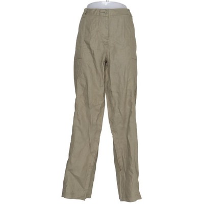Eddie Bauer, Hose, Größe: 44, Beige, Leinen, Sonstiges, Damen #J2C