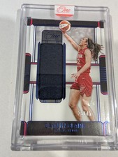 Caitlin Clark SP#/49 RARE BLUE FOIL PANINI ONE & ONE MEM. CARD! GREAT INVESTMENT