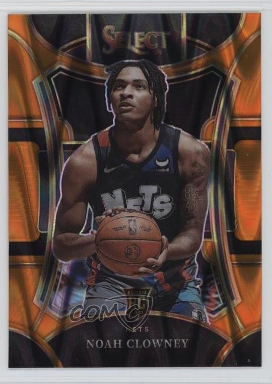 2023 Panini Select Mezzanine Level Orange Tectonic Prizm Noah Clowney #325 1k9t