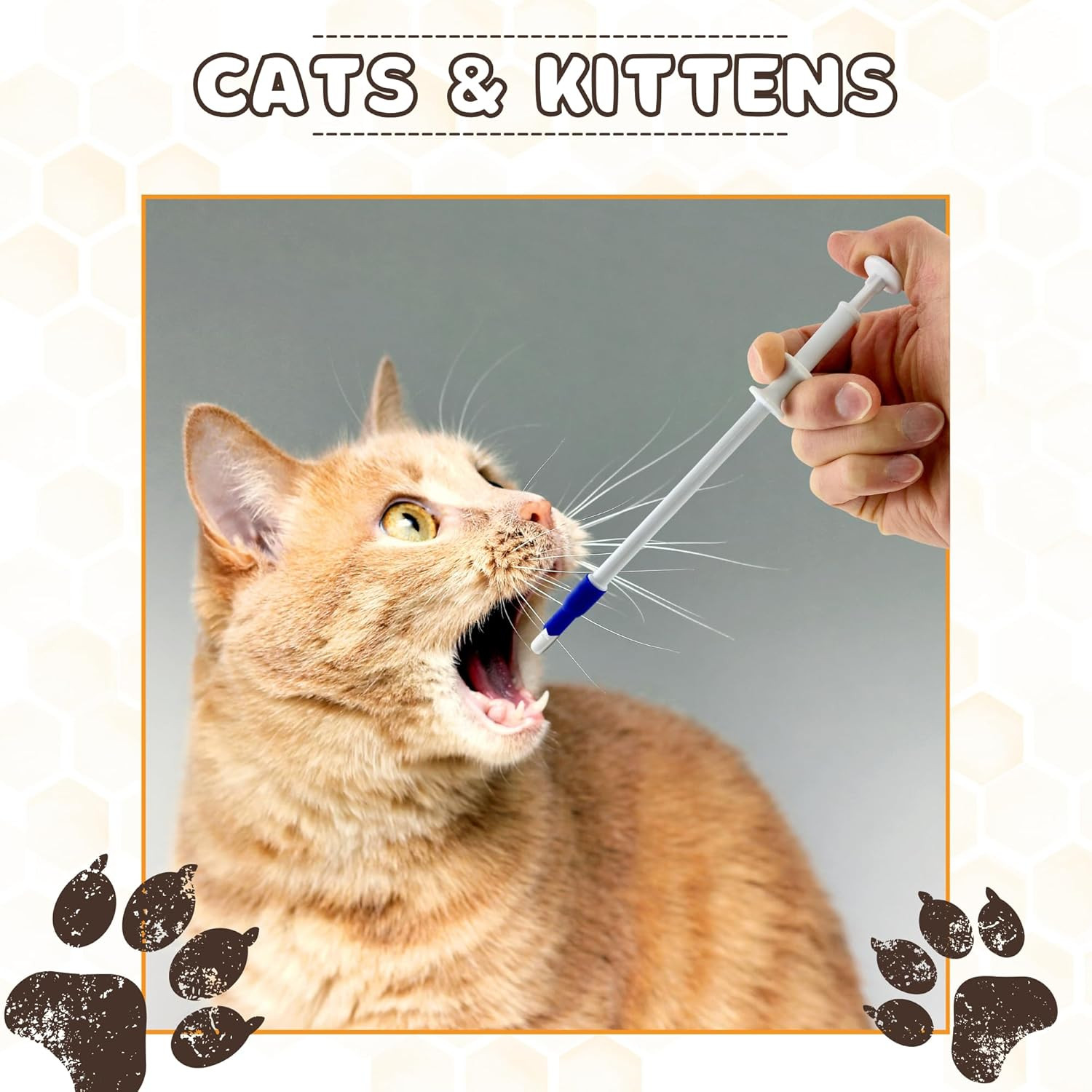 Pill Shooter for Dogs and Cats – Soft Tip Pet Piller for Easy Medication Deliver