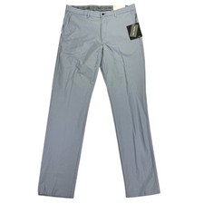 Michael Kors Mens Major Classic Fit Stretch Performance Pants Pale Blue 34x34
