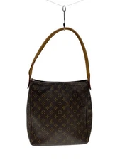 LOUIS VUITTON TOTE BAG LUPING GM_MONOGRAM CANVAS PVC Brown Used