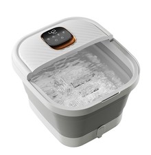 ACKLEAP Collapsible Foot Spa with Heat, Touchscreen Foldable Bath Massager B5