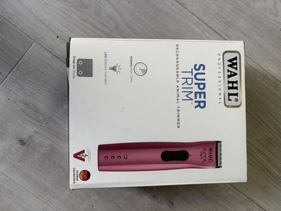 Wahl Super Trim pink professioneller Tierhaartrimmer