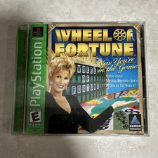 Hasbro Interactive Wheel of Fortune PS1 Greatest Hits Puzzle E Rated