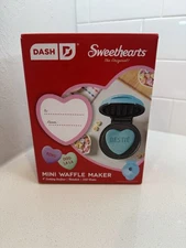 Sweethearts The Original Mini Waffle Maker Blue New In Box Brand New