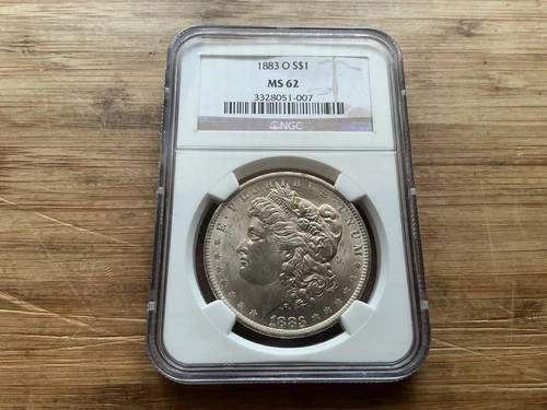 1883-O Morgan Silver Dollar NGC MS 62