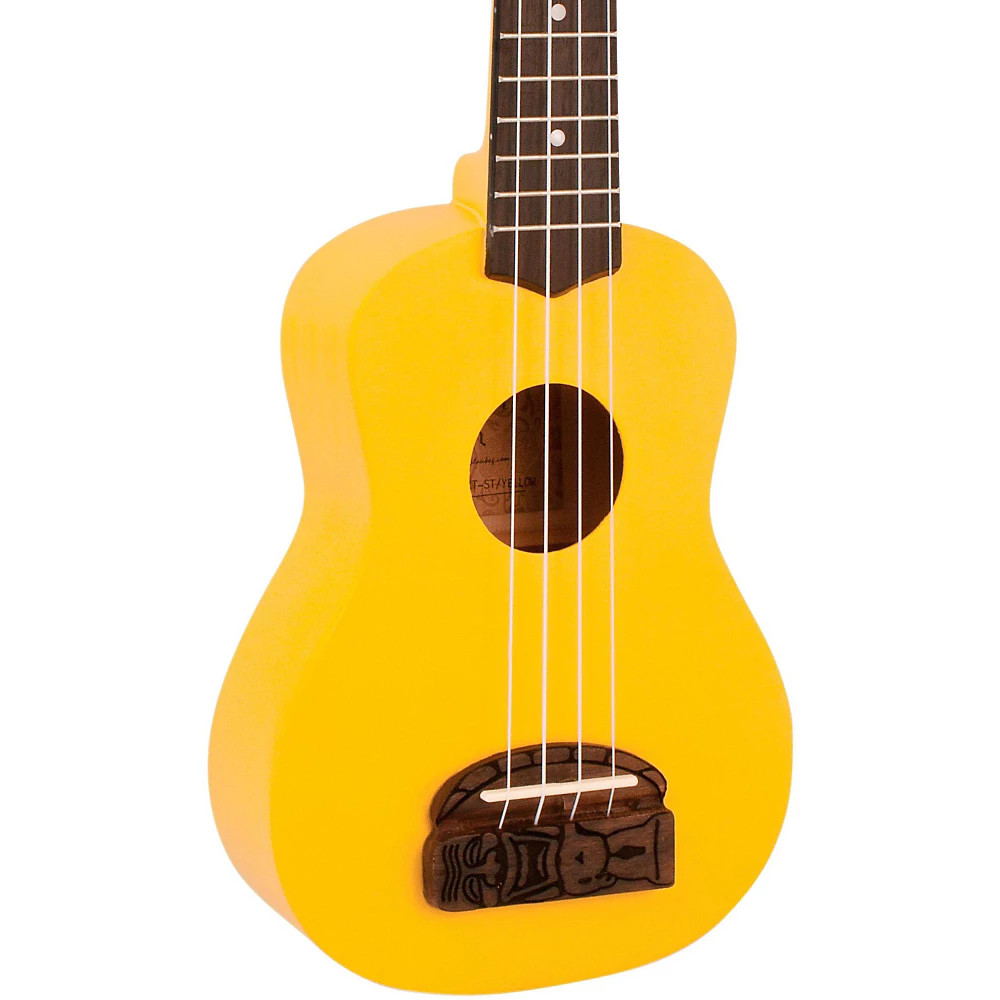 Kohala Tiki Soprano Ukulele Yellow 12690₽