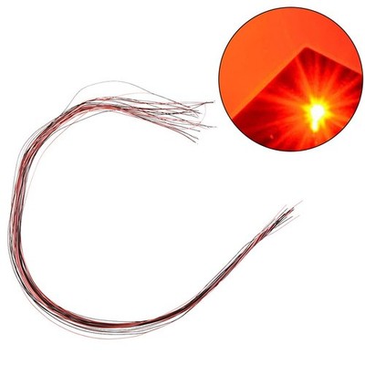 Ersatz Vorverdrahtet Gadgets LEDs Lampen NEU Rot Satz Spannung #0402