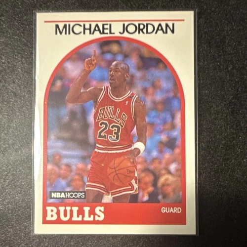 NBA Hoops 1989-90 Michael Jordan #200 Chicago Bulls NBA Basketball Card