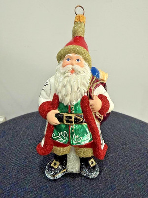 Fabulous Deal! Metzler Bros By Joy To The World Galician Santa Ornament