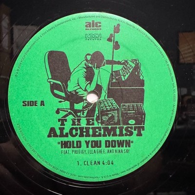 THE ALCHEMIST - HOLD YOU DOWN (12'')  2004  RARE!!  PRODIGY MOBB DEEP + ILLA GHEE