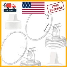 Interchangeable 17mm Flange and Duckbill Valve Set for Spectra Pumps - 2 Count