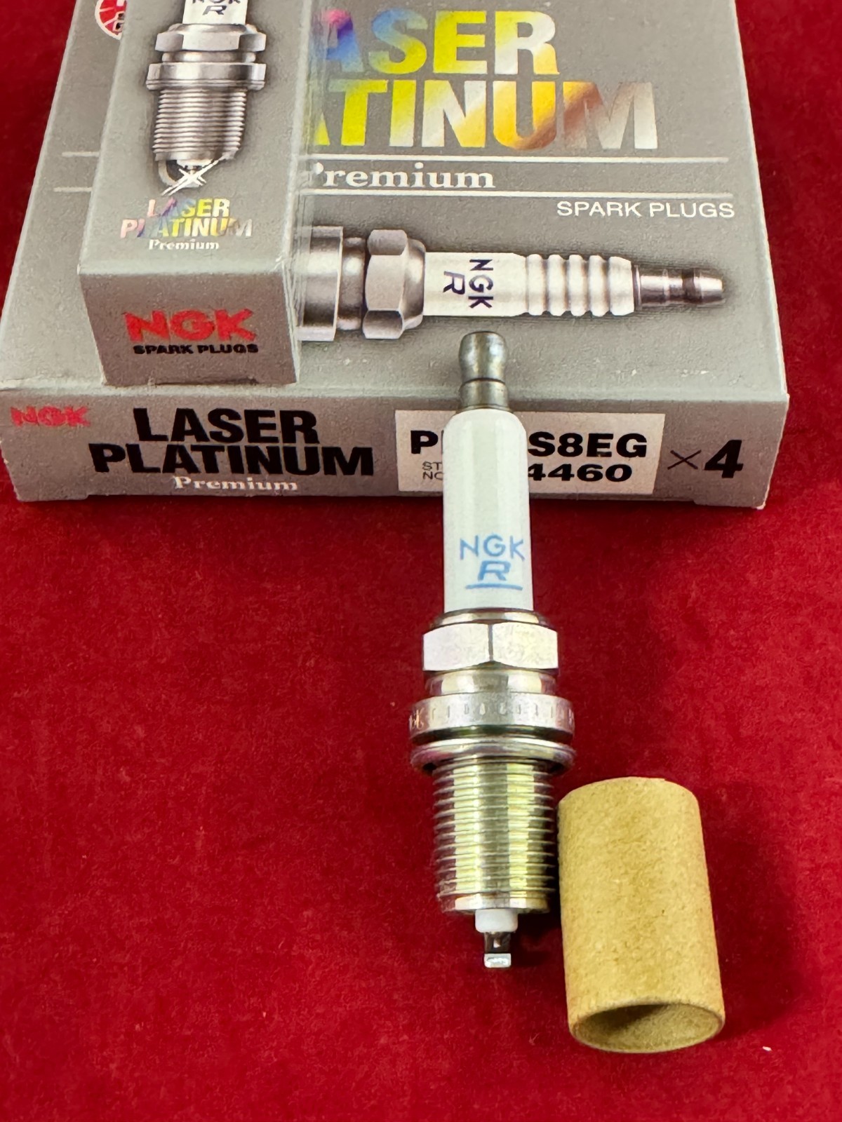 Genuine NGK Laser Platinum 94460 Spark Plugs Set of 6 for Audi VW Porsche