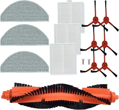 Brush Filter Mop kit Replacement Parts for BPMIO B20 plus Robot Vacuum