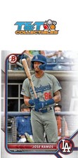 2022 Bowman Draft #BD-102 Jose Ramos Los Angeles Dodgers base paper