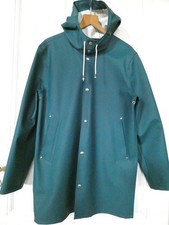 Regenmantel Stutterheim Stockholm Waterproof Coat Jacket mit Kapuze Gr: S topp!